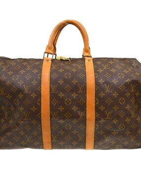 Best LOUIS VUITTON KEEPALL 50 TRAVEL HANDBAG MONOGRAM M41426 853MB YQ07555